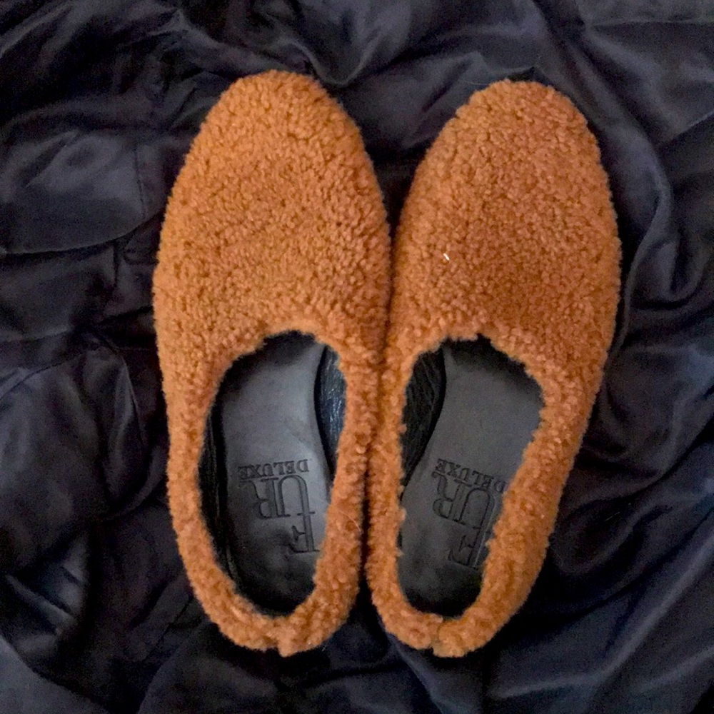 Fur Deluxe Ballet Flat
